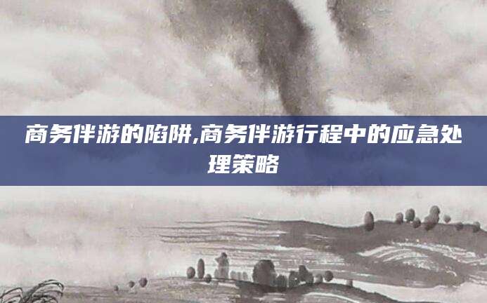 石河子商务伴游的陷阱,商务伴游行程中的应急处理策略